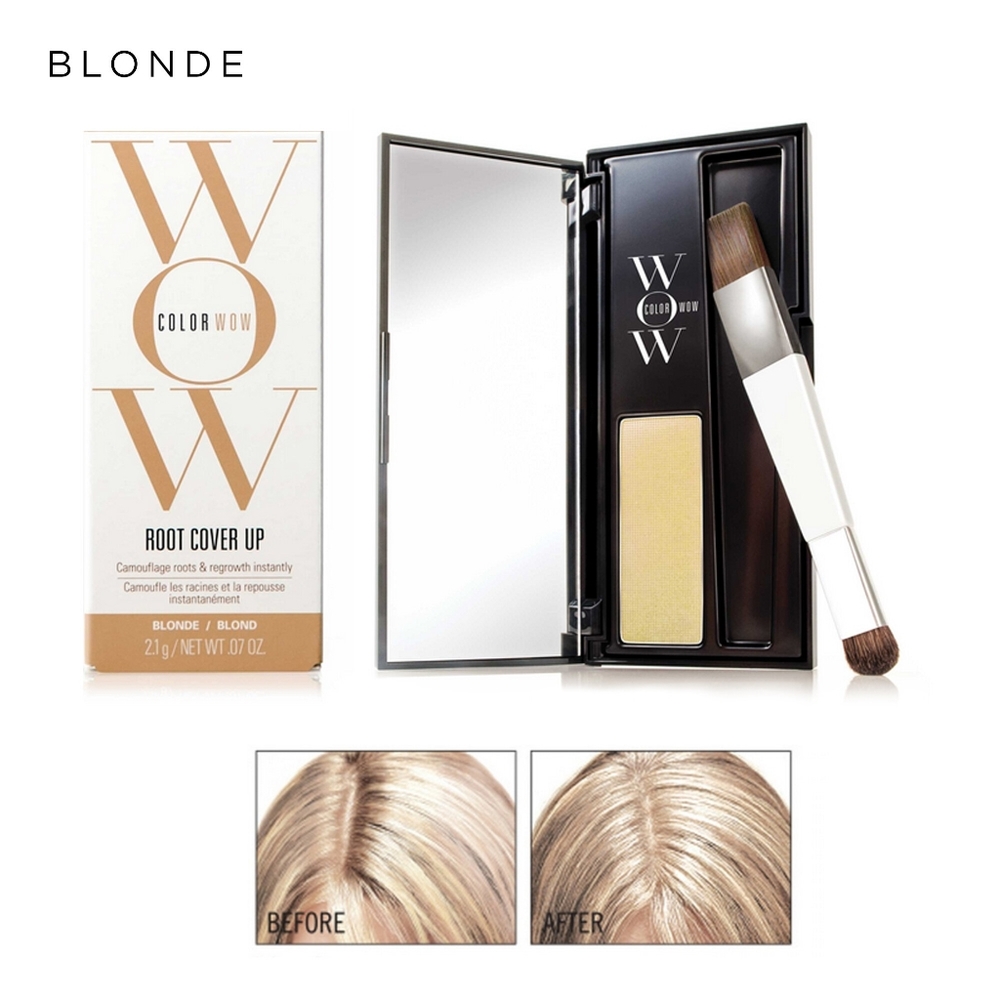 As seen on Tik Tok! WOW Root Cover Up. Blond Hair. Water Resistant.